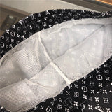 Back view of Louis Vuitton cotton t-shirt with runway-inspired design