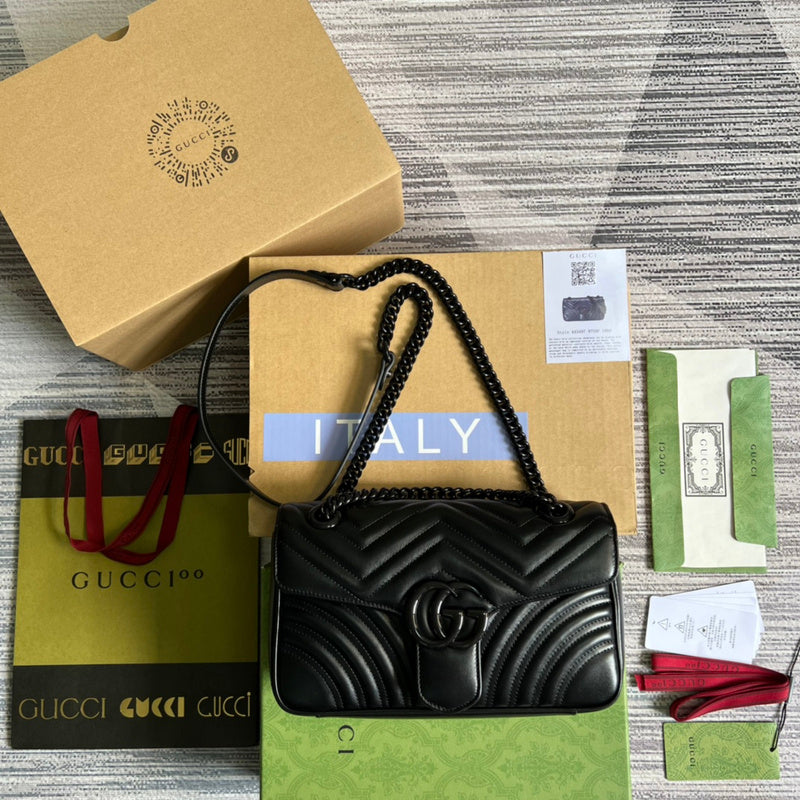 Side view of minimalist structured handbag