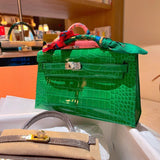 Close-up detail of considered bag design