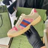 Gucci fresh white-and-black luxury sneakers view 11 sleek tonal finish