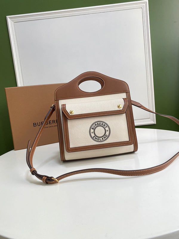 Ziva's Charm handbag – side angle view (one versatile size)
