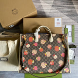 Front view of chic classic women's handbag – women's everyday handbag
