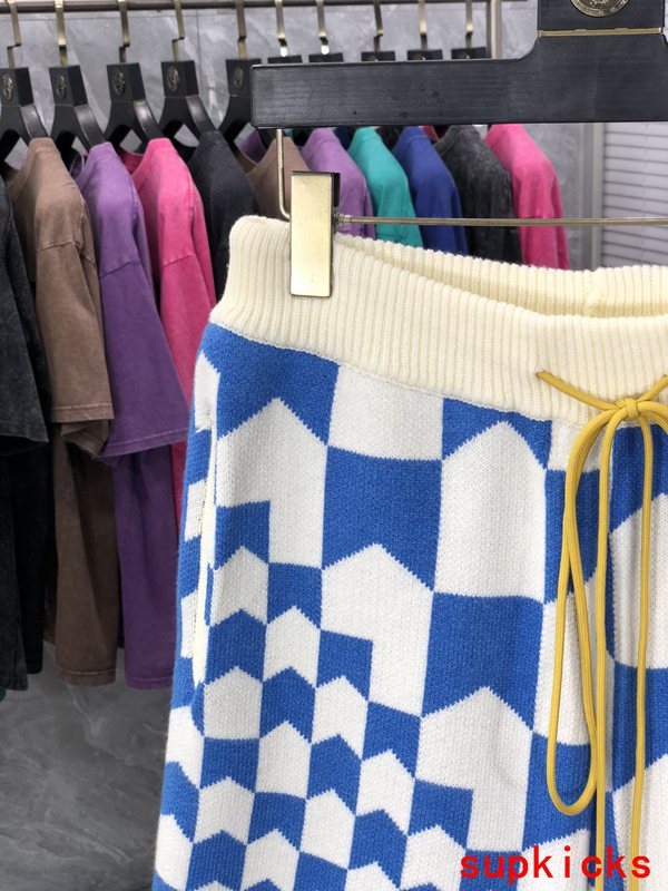 Full styled look of Rhude luxury clothing with relaxed-fit cut