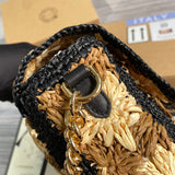Handle and strap detail of signature sleek women's handbag – women's designer-style accessory