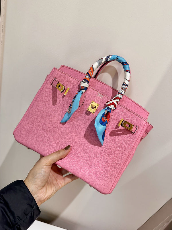 Streamlined bag shown from front angle