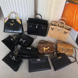  Minimalist satchel carried on shoulder 16