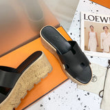Hermes sandals Style 160 - top view showing design