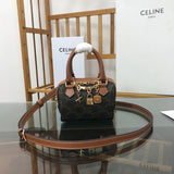 Top view of signature classic women's handbag – women's everyday handbag