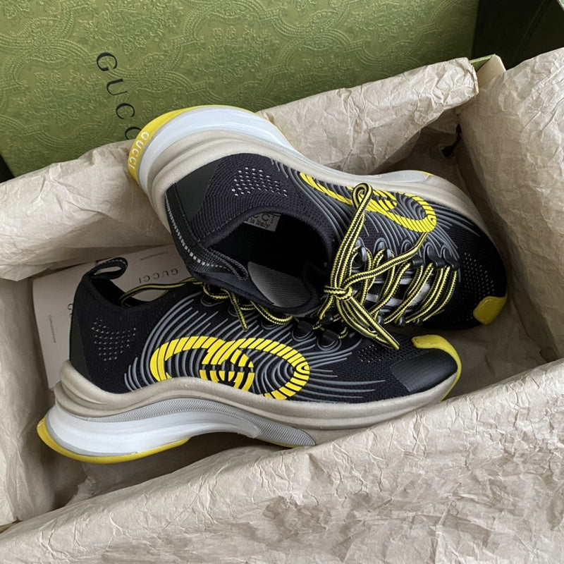 Gucci Casual sneakers in classic monochrome everyday casual design front view