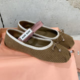 Miu Miu luxury shoes detail view — premium authentic designer style
