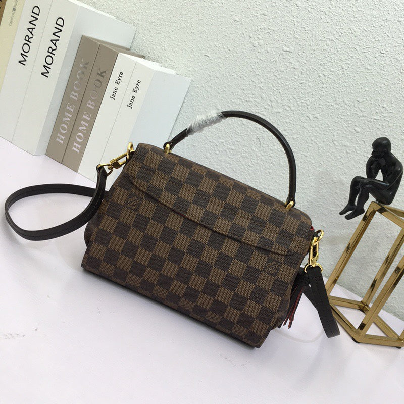 Interior view of refined elevated women's handbag – women's luxury handbag