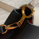  classic structured bag detail view showing craftsmanship 8