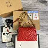 Front view of signature chic women's handbag – women's designer-style accessory