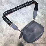 Sleek Premium PU Leather Handbag - Statement Silhouette | Women's Premium Handbag #746 - side angle view (image 2) of designer-inspired handbag