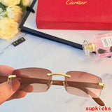 Full view of Cartier unisex sunglasses