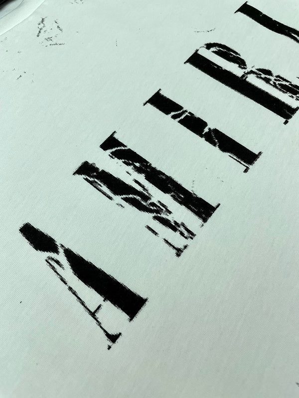 Amiri t-shirt close-up — premium authentic designer style