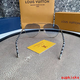 Lifestyle view of Louis Vuitton unisex sunglasses