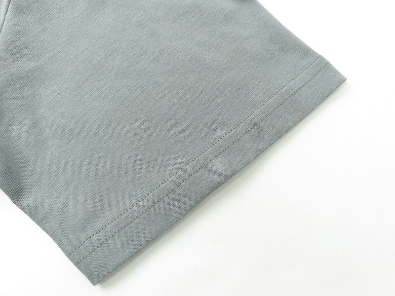 Front view of Polo cotton polo shirt with monogram-inspired silhouette