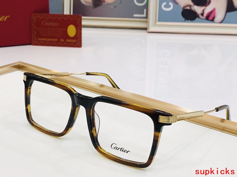 Front view of Cartier unisex sunglasses