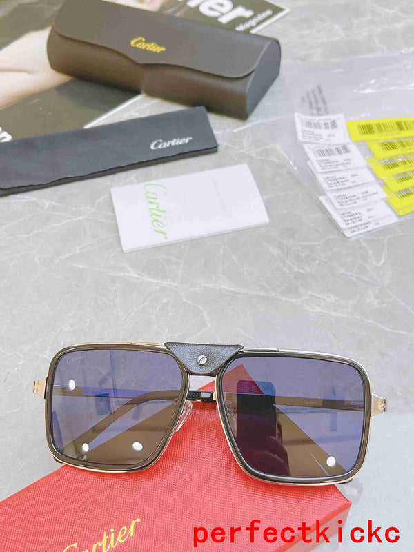 Lifestyle view of Cartier unisex sunglasses