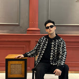 Back view of Louis Vuitton luxury clothing with runway-inspired design