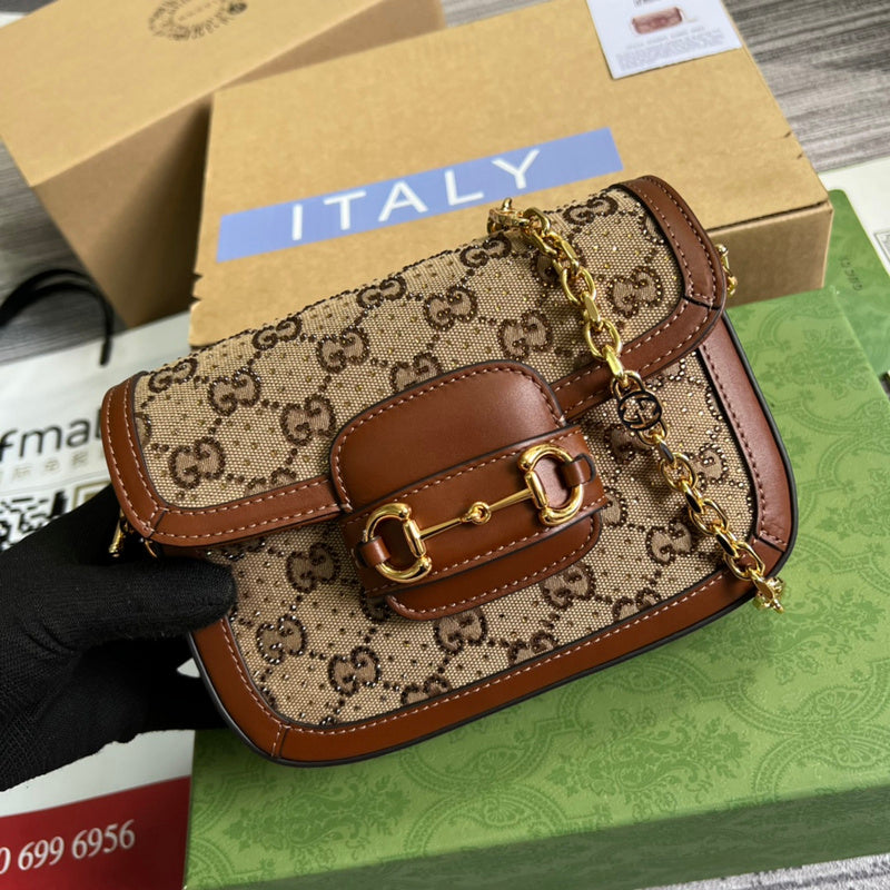 Close-up detail of signature premium women's handbag – women's luxury accessory