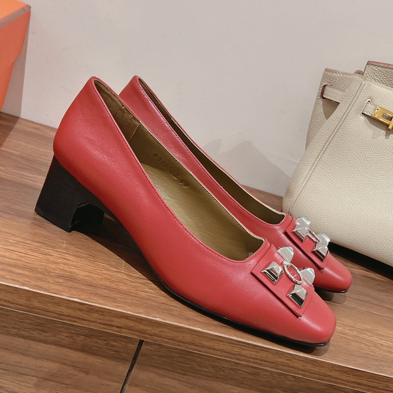 Hermes shoes Style 257 - editorial style shot