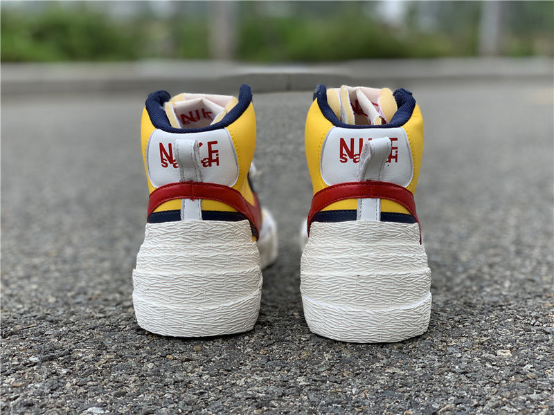 Nike Men's & Women's Luxury Low-Top Trainers — Style 093 back view