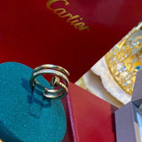 Front view of Cartier unisex jewelry piece