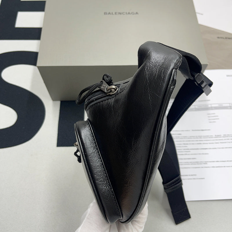 Timeless Vegan Leather Handbag - Signature Hardware Accents | Women's Statement Accessory #169 - back view (image 4) of designer-inspired handbag