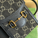 Back view of structured classic women's handbag – women's statement bag