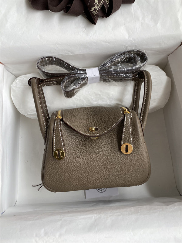 Polished bag shown from front angle