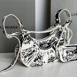 Zivas Charm Timeless Appeal Statement Handbag (Polished Everyday Piece) – Angled View