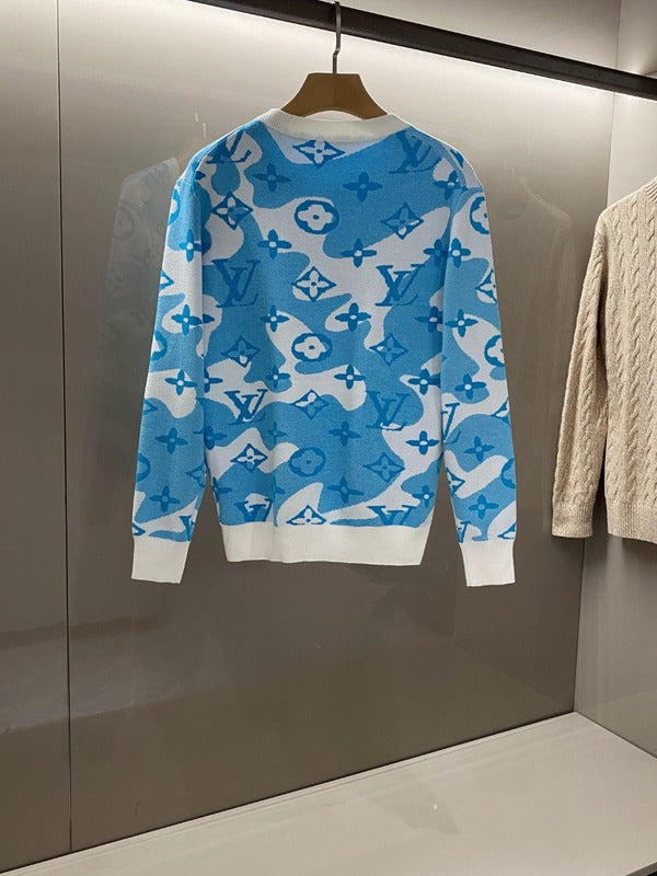 Side profile of Louis Vuitton luxury clothing with contemporary cut