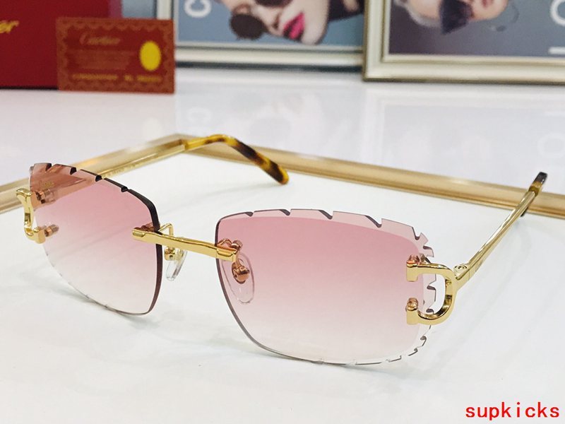 Lifestyle view of Cartier unisex sunglasses
