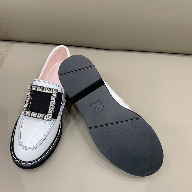 Roger Vivier luxury shoes close-up — premium authentic designer style