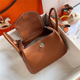  clean-lined handbag detail view showing craftsmanship 8