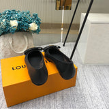 Louis Vuitton Chocolate Brown High-Top Sneakers - Toe Detail View