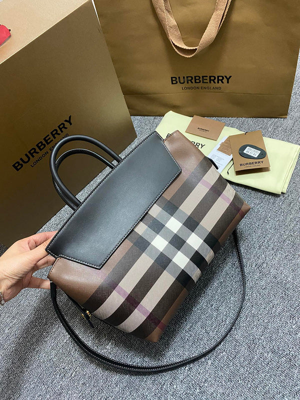 Elegant Premium PU Leather Handbag - Modern Structured Build | Women's Designer-Inspired Purse #1123 - interior view (image 6) of designer-inspired handbag