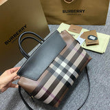 Elegant Premium PU Leather Handbag - Modern Structured Build | Women's Designer-Inspired Purse #1123 - interior view (image 6) of designer-inspired handbag