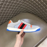 Gucci muted earth tones luxury sneakers view 5 heritage-inspired look
