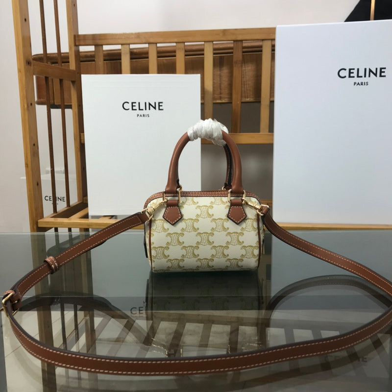 Side profile of chic statement women's handbag – women's luxury handbag