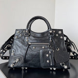Zivas Charm Streamlined Design Fashion Handbag (Contemporary Shape Language) – Front View