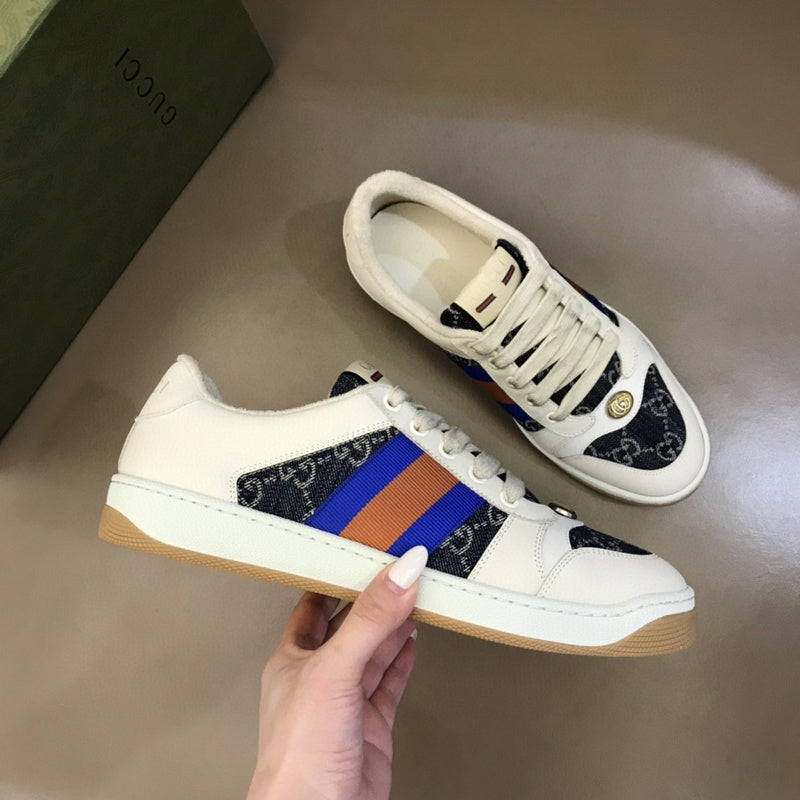 Gucci all-black luxury sneakers view 7 low-top design