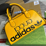 Back view of statement signature women's handbag – women's everyday handbag