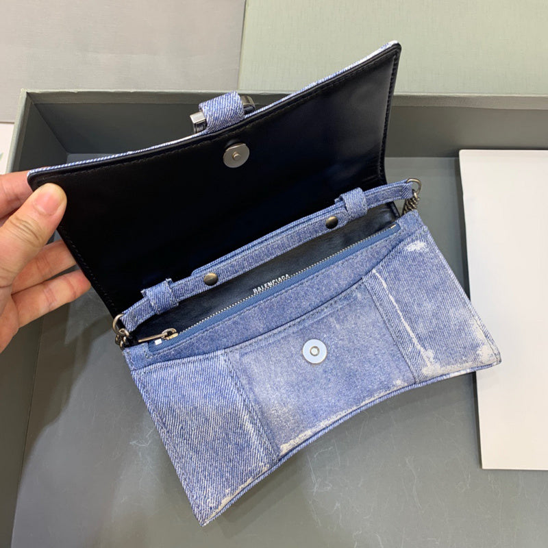 Chic Vegan Leather Handbag - Signature Hardware Accents | Women's Designer-Inspired Purse #442 - alternate angle view (image 8) of designer-inspired handbag