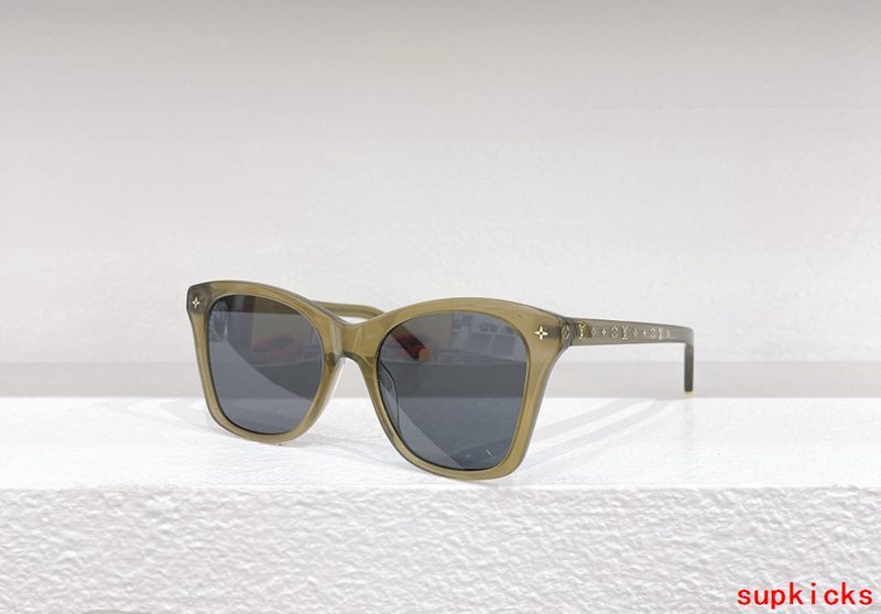 Front view of Louis Vuitton unisex sunglasses