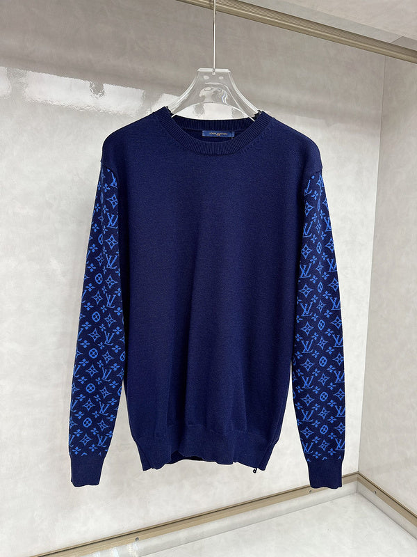Back view of Louis Vuitton luxury clothing with contemporary cut