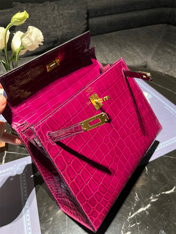 Interior view of tailored premium bag