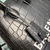 Understated Premium PU Leather Handbag - Smooth Faux-Leather Exterior | Women's Statement Accessory #666 - interior view (image 6) of designer-inspired handbag